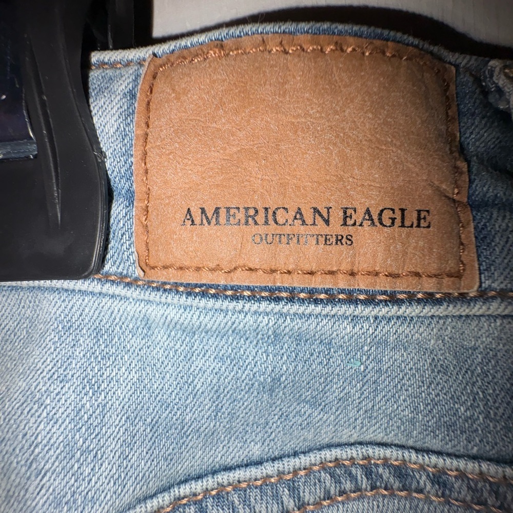 American Eagle Blue Skinny Vintage-Inspired Jeans - Picture 7 of 9